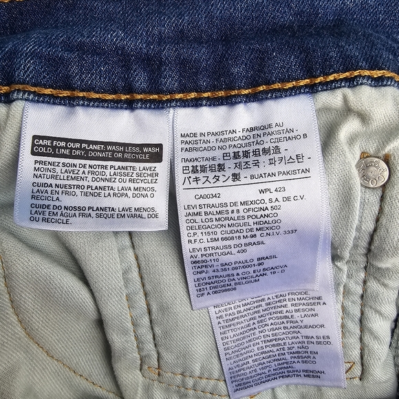 Levi's Men's 511 Slim Fit Jeans Sz 32 - Picture 6 of 7